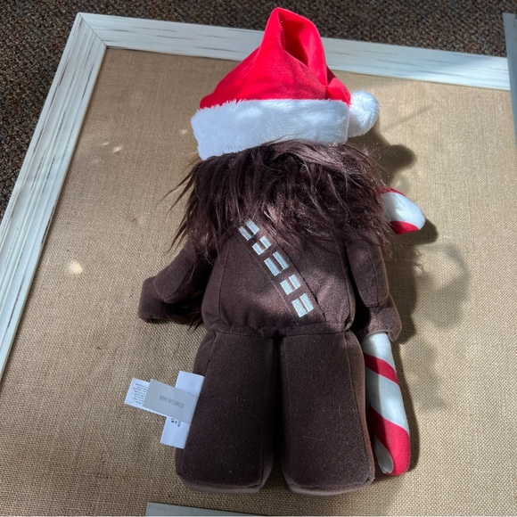Lego minifigure stuffie Chewy Chewbacca Star Wars Christmas Santa cane decor - Picture 4 of 6